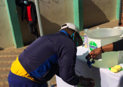 Mandela Day with Dettol and Mpilo Mobile